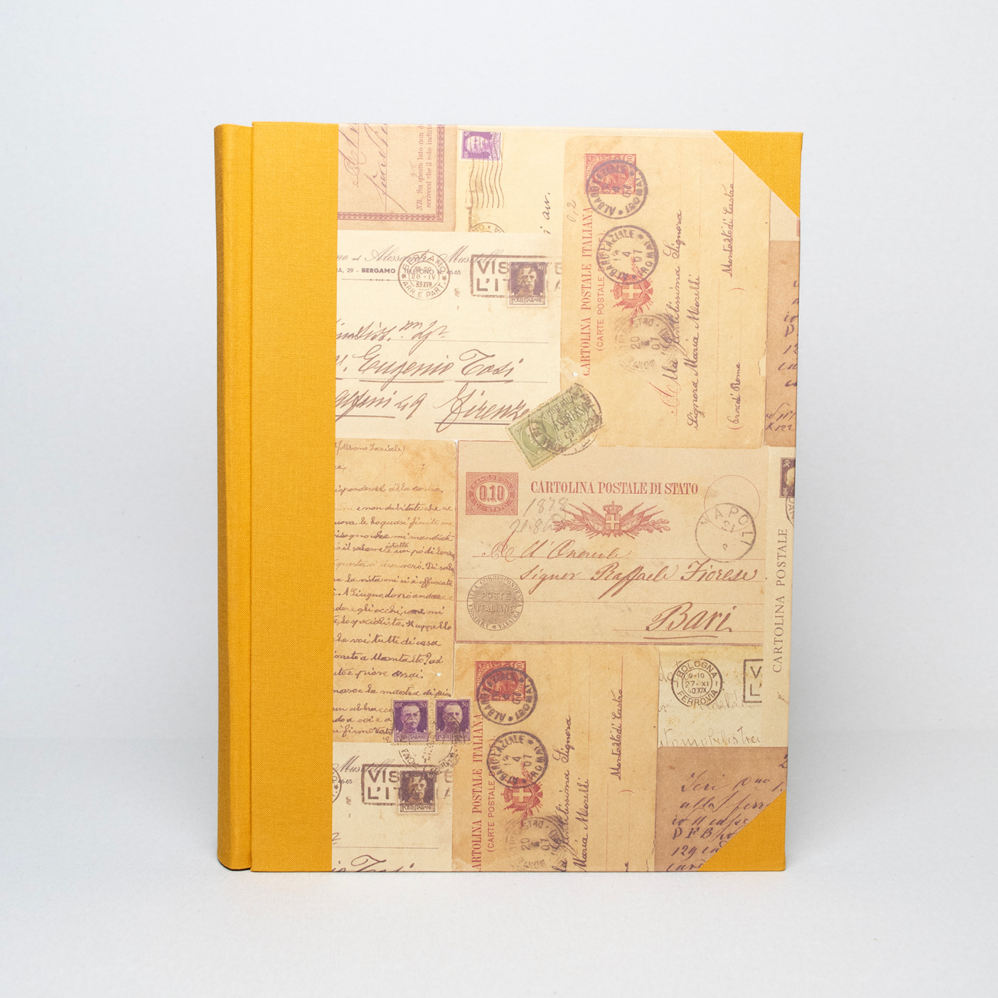 Album Foto CARTOLINE POSTALI - GIALLO