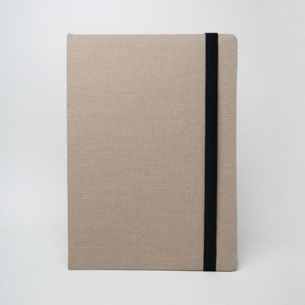 Agenda con elastico - BEIGE